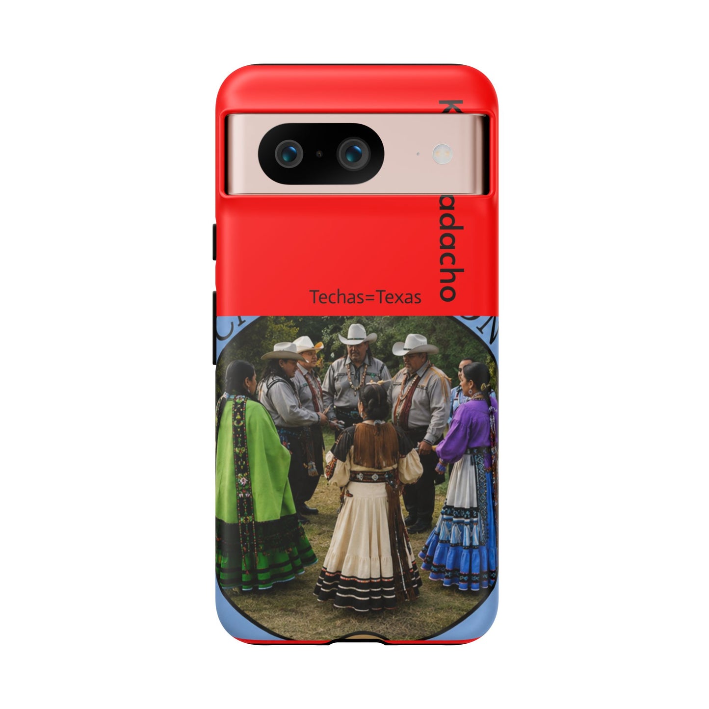 Caddo Phone Case – Native Dancers Photo Design (Kaddhadachto)