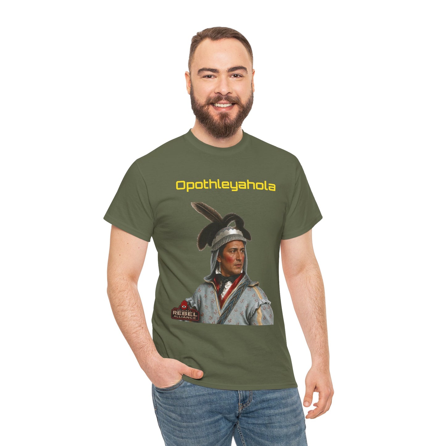Opothleyahola Text — Historical Tribute Shirt