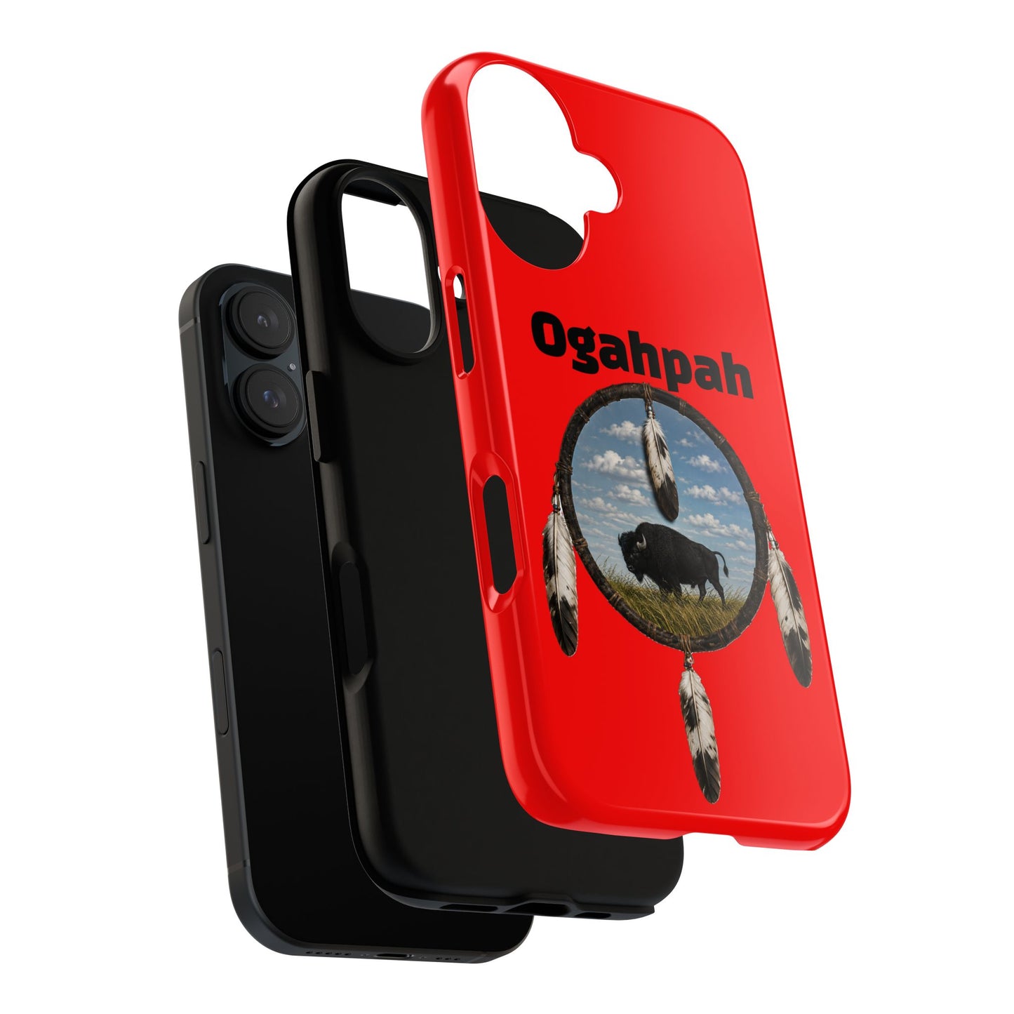 Quapaw Ogahpah Buffalo Phone Case — Native-Inspired Tough Case