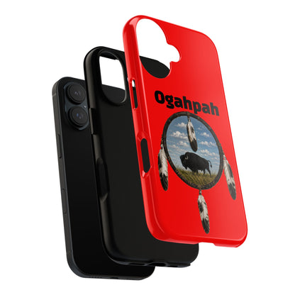 Quapaw Ogahpah Buffalo Phone Case — Native-Inspired Tough Case