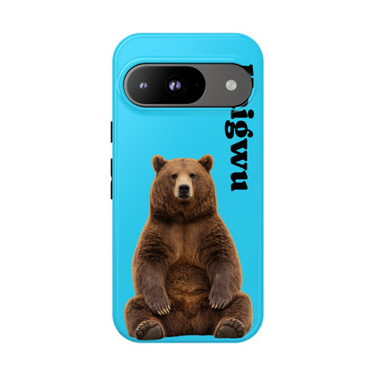 Kiowa Tough Cases: Personalized Kaigwu Tough Phone Case with Horse Rider Design