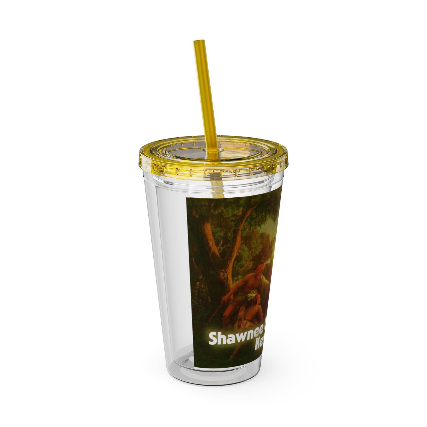 Shawnee Absentee Sunsplash Tumbler with Straw, 16oz