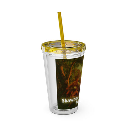 Shawnee Absentee Sunsplash Tumbler with Straw, 16oz