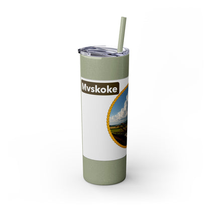 Muscogee Skinny Tumbler
