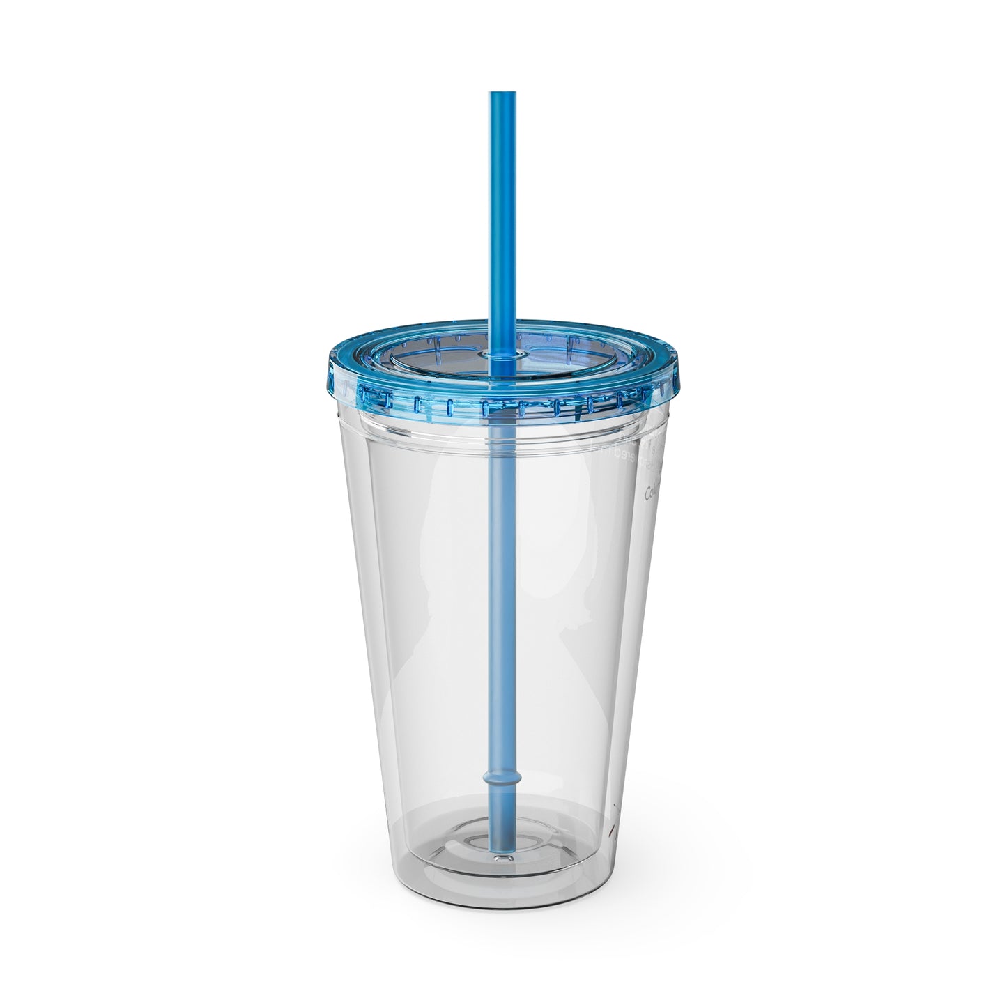 Chitto Harjo 16oz Portrait Tumbler with Straw — Historical Figure Illustration