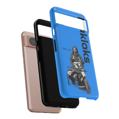 Modoc Blue 'Maklaks' Tough Phone Case with Eagle Drum Design