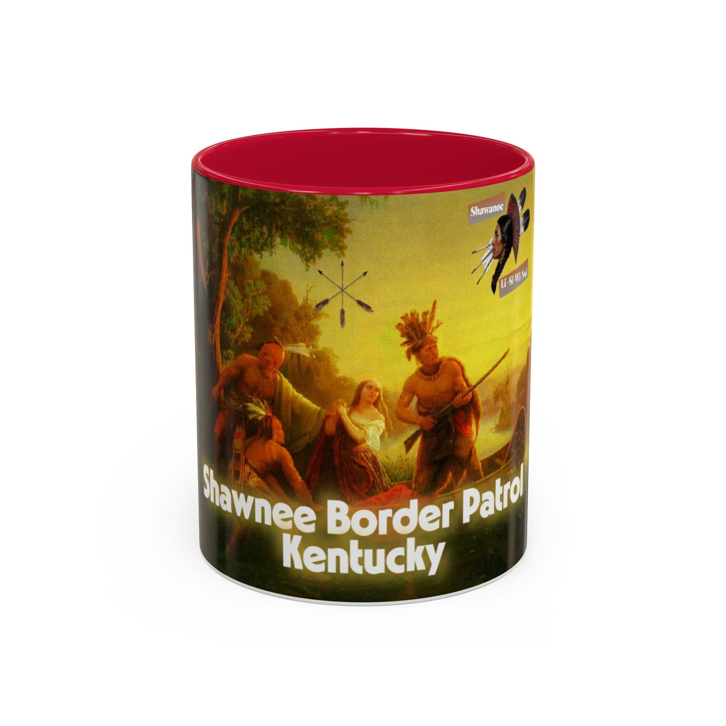 Shawnee Absentee Border Patrol Colorful Mugs (11oz, 15oz)