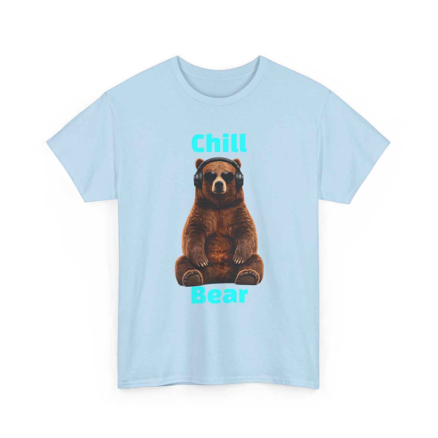 Chill Bear Tee — Cute Relaxed Bear Graphic T-Shirt
