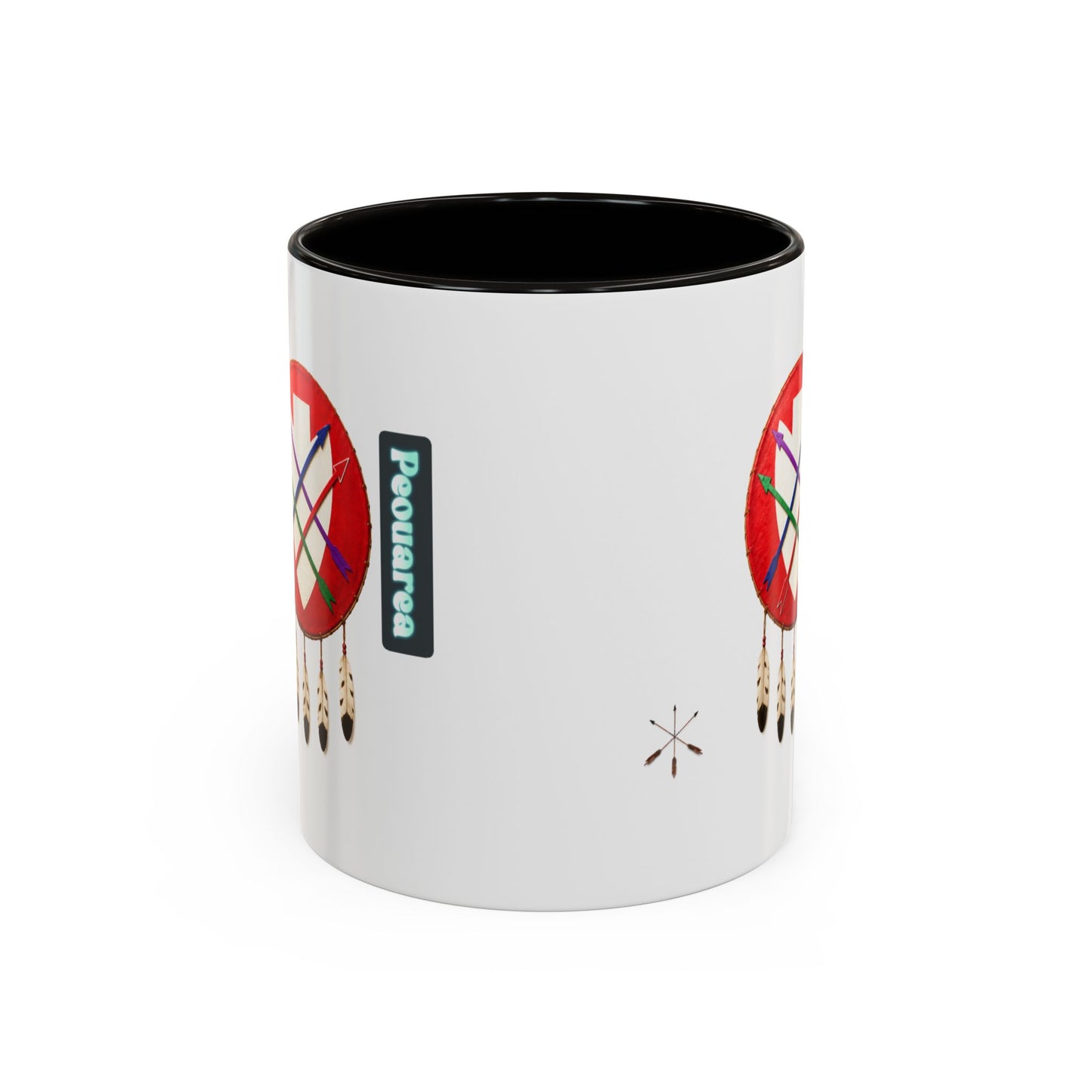 Peoria Powawera Dreamcatcher Coffee Mug — Colorful 11oz & 15oz Ceramic