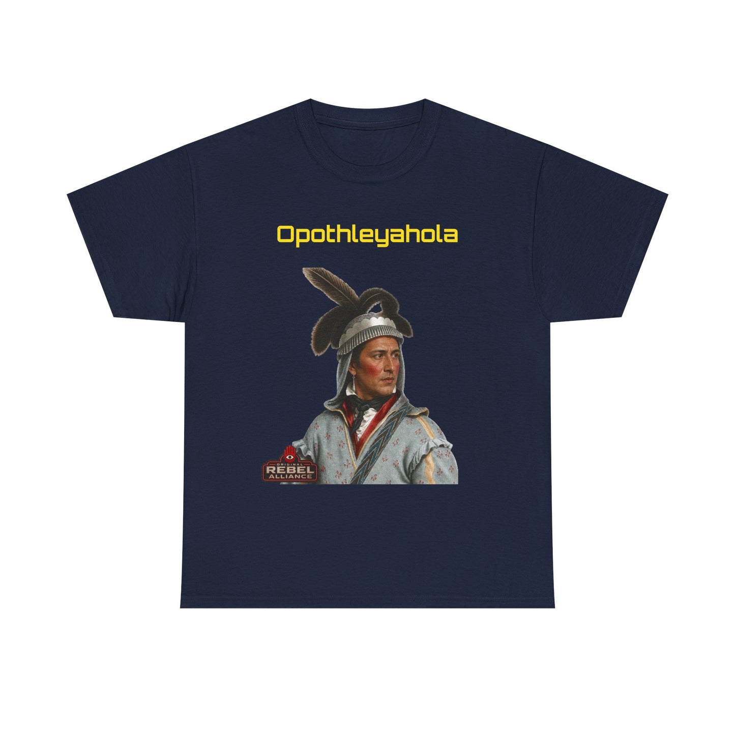 Opothleyahola Text — Historical Tribute Shirt