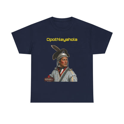Opothleyahola Text — Historical Tribute Shirt