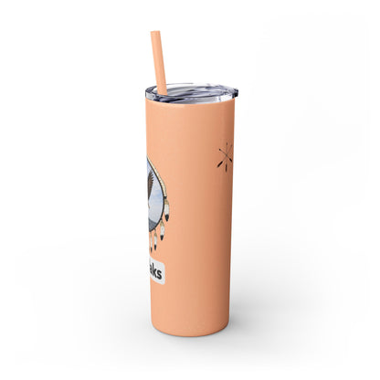 Modoc Eagle Skinny Tumbler – 20oz Straw Travel Cup (Maklaks)