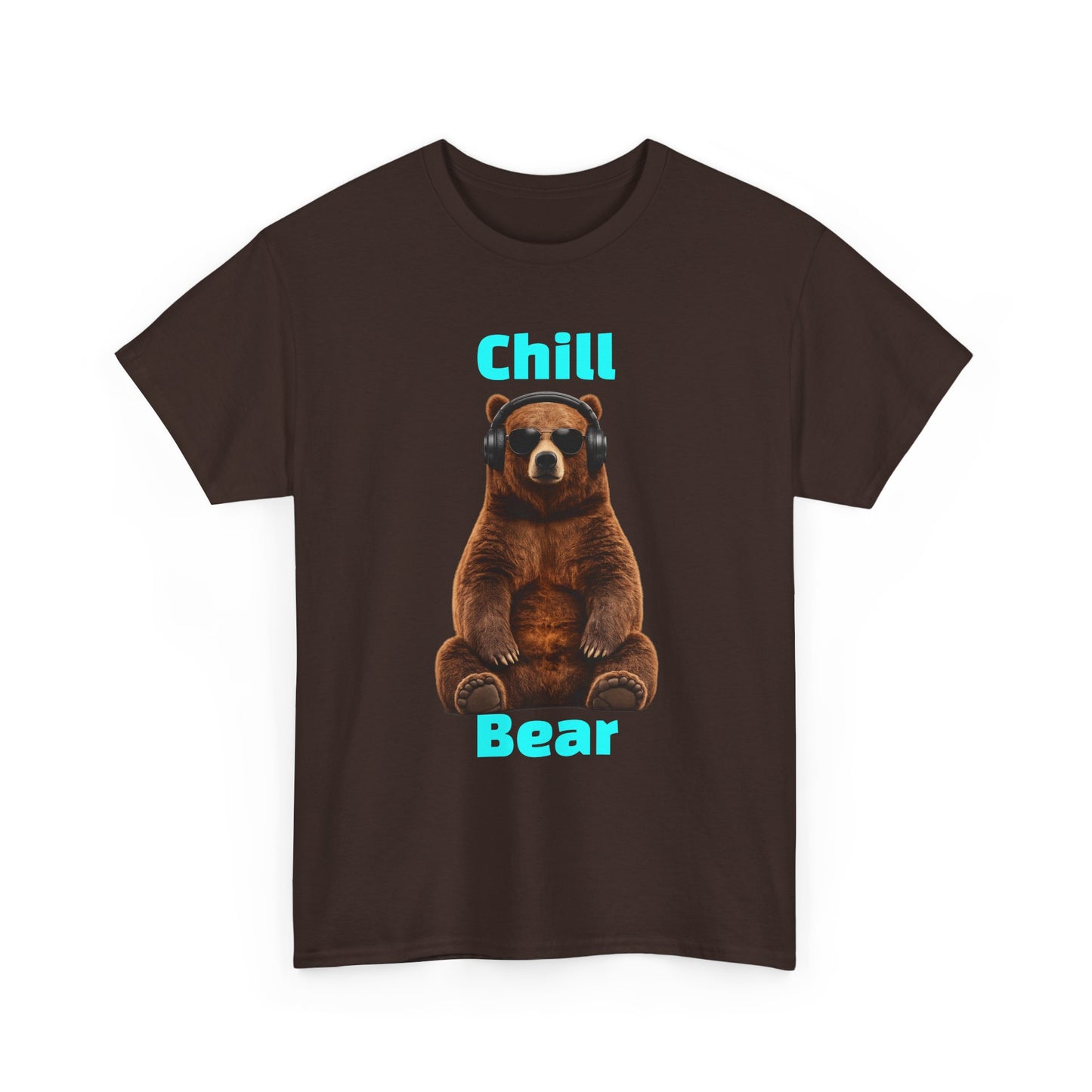 Chill Bear Tee — Cute Relaxed Bear Graphic T-Shirt