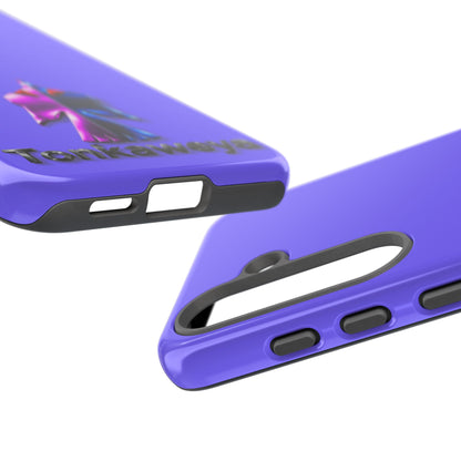 Tonkawa Phone Case — Tonkkaweya Sunrise Design (Protective Purple Hard Shell)