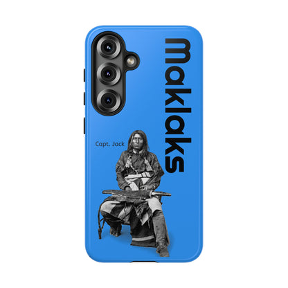 Modoc Blue 'Maklaks' Tough Phone Case with Eagle Drum Design