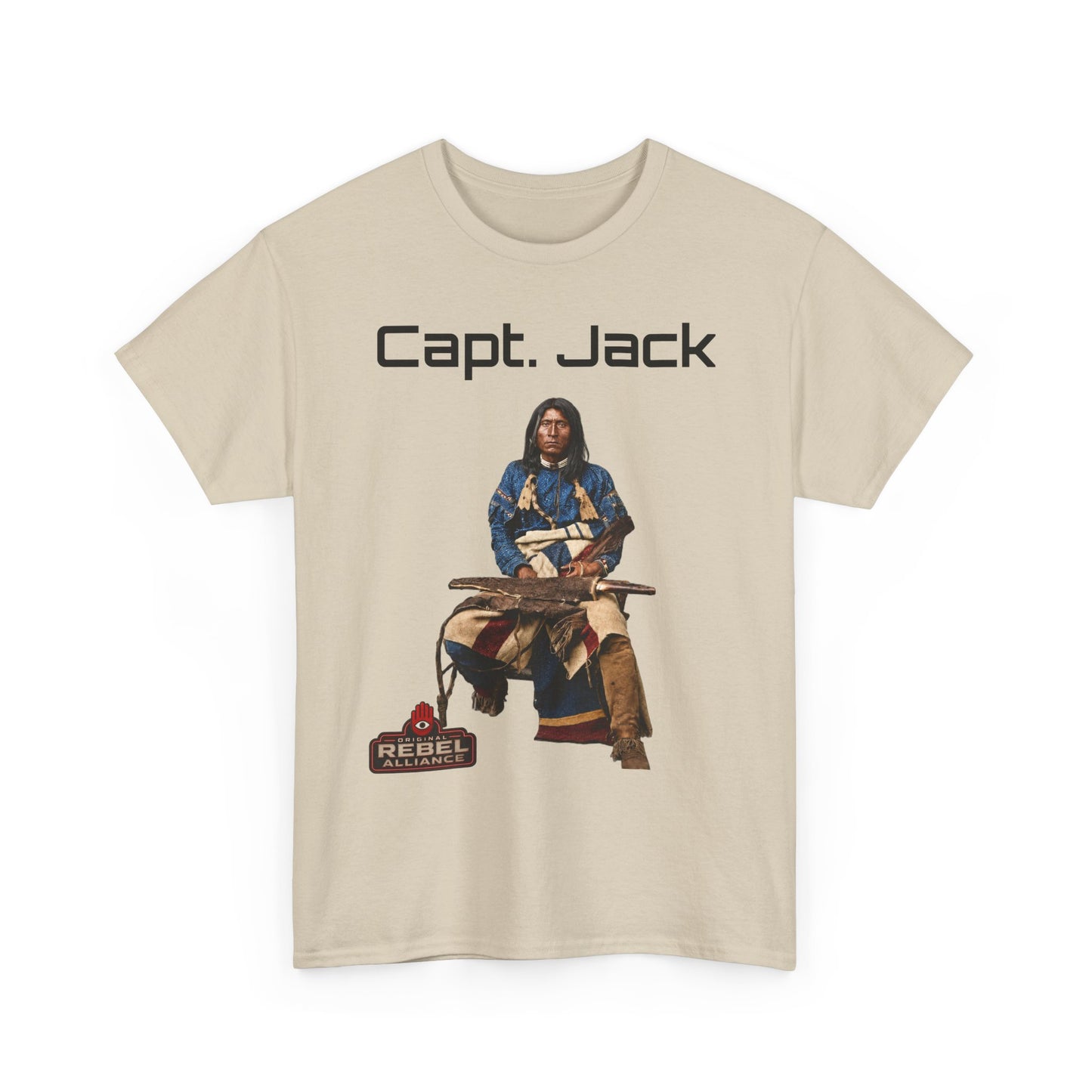 Capt. Jack Graphic Tee — Vintage Captain Illustration Shirt