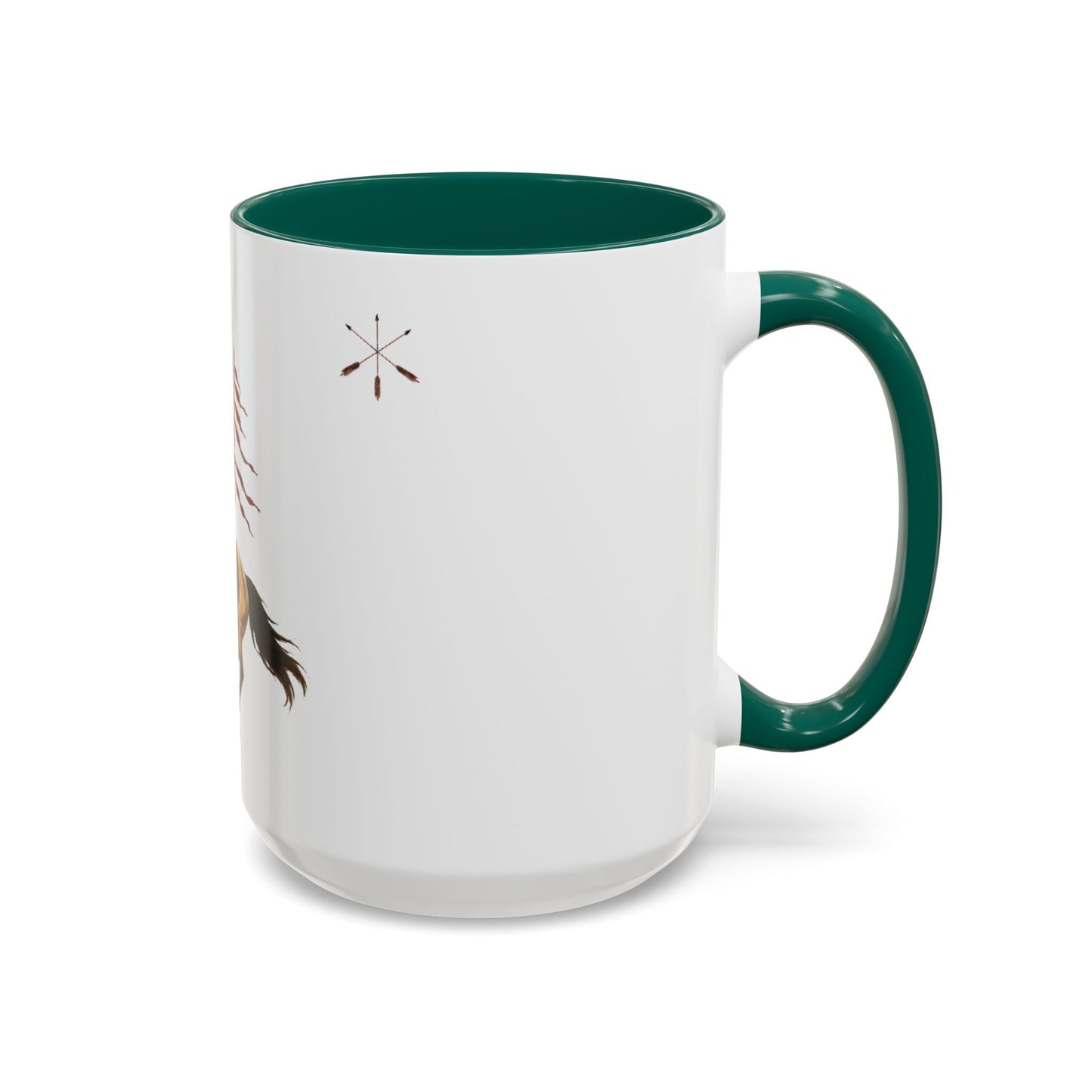 Comanche Numunah ‘Lords of the Plains’ Horseman Coffee Mug — Native Warrior Ceramic Mug (11oz/15oz)