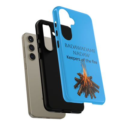 Pottawatomi Tough Cases: 'Badawadame Nadaw' Campfire & Tools Phone Case
