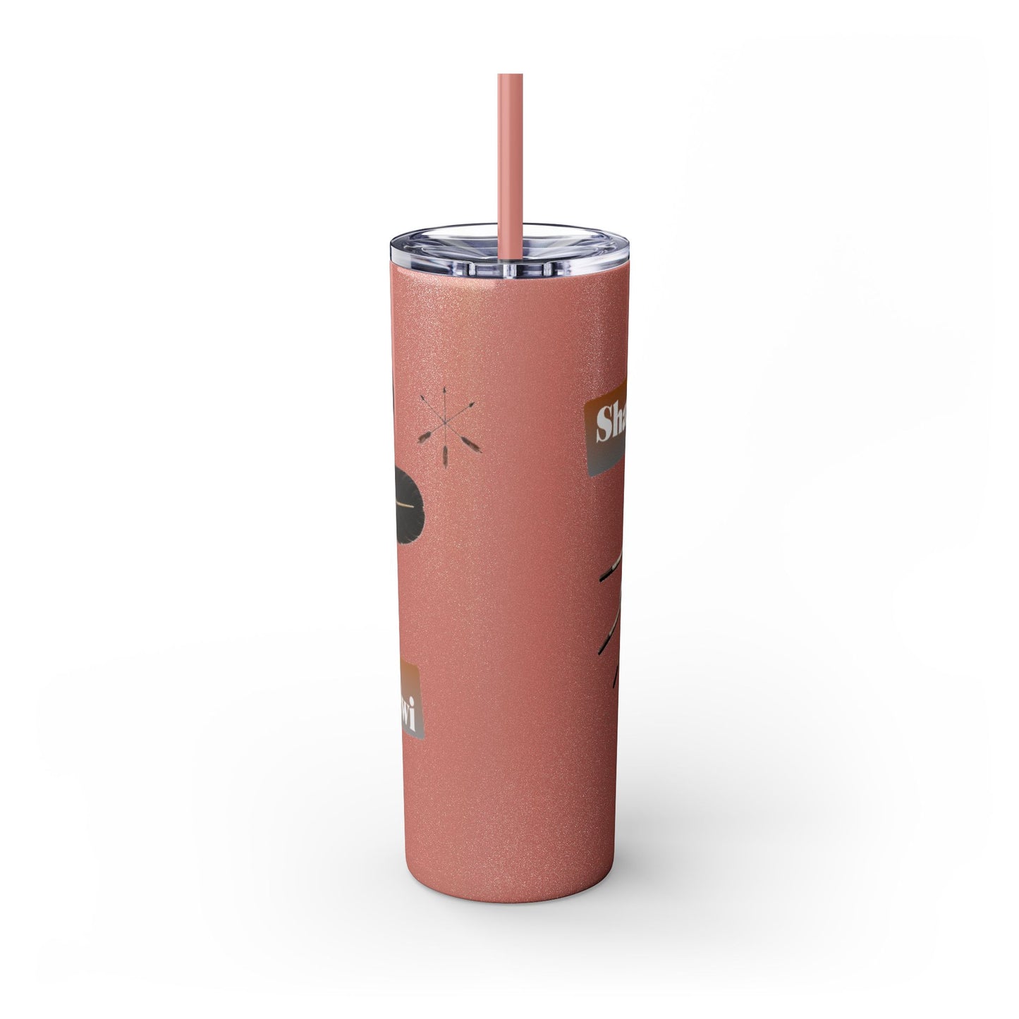 Shawnee Absentee Skinny Tumbler with Straw, 20oz
