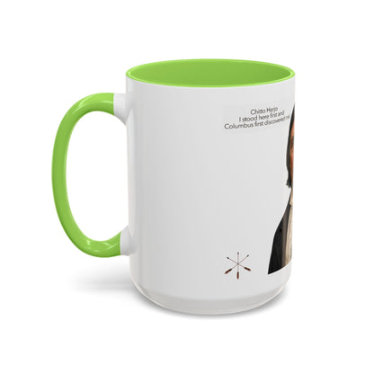 Chitto Harjo Portrait Mug — Historical Native American Portrait Coffee Mug (11oz, 15oz)