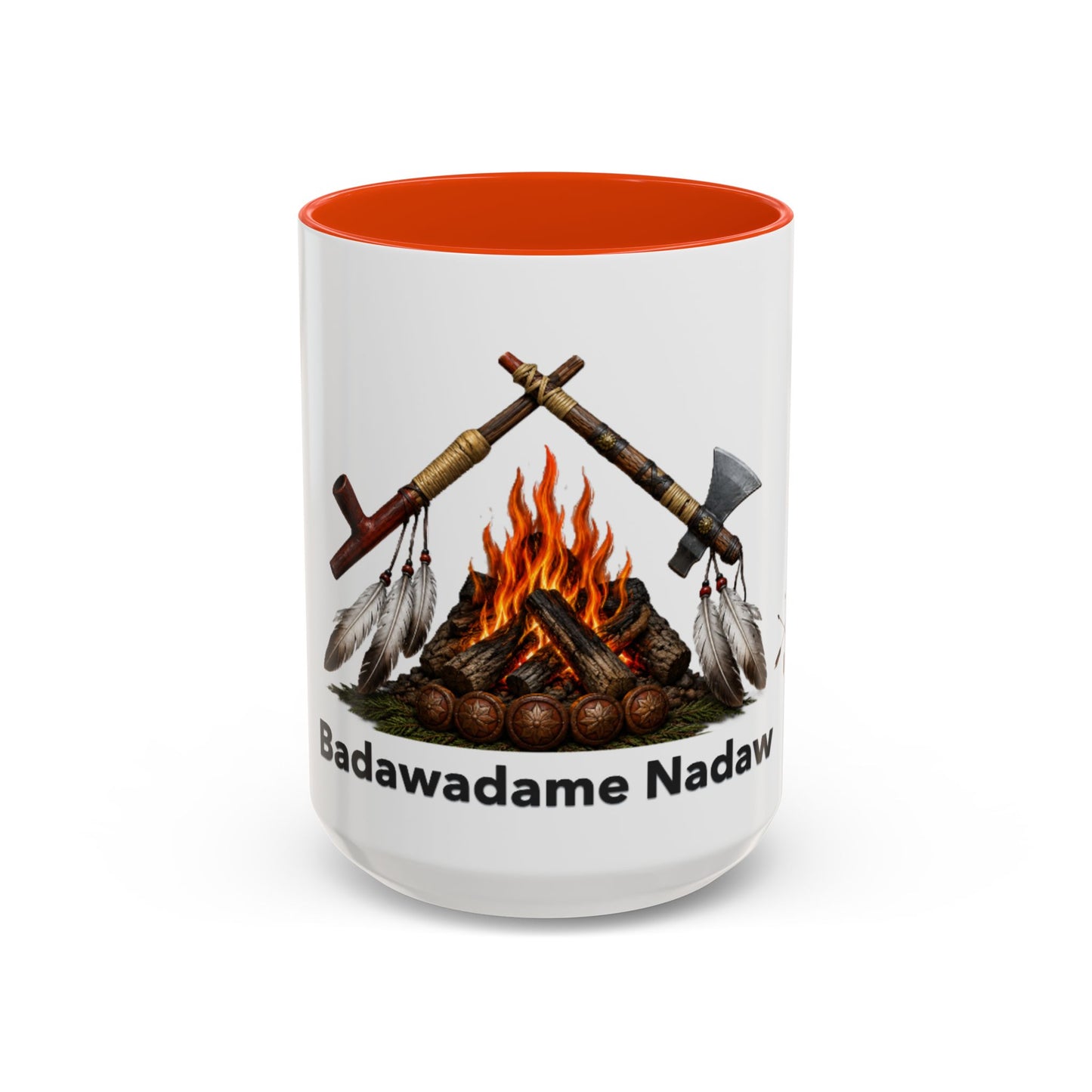 Potawatomi Native Pride Campfire Mug — Badawadame Nadaw Design (11oz/15oz)