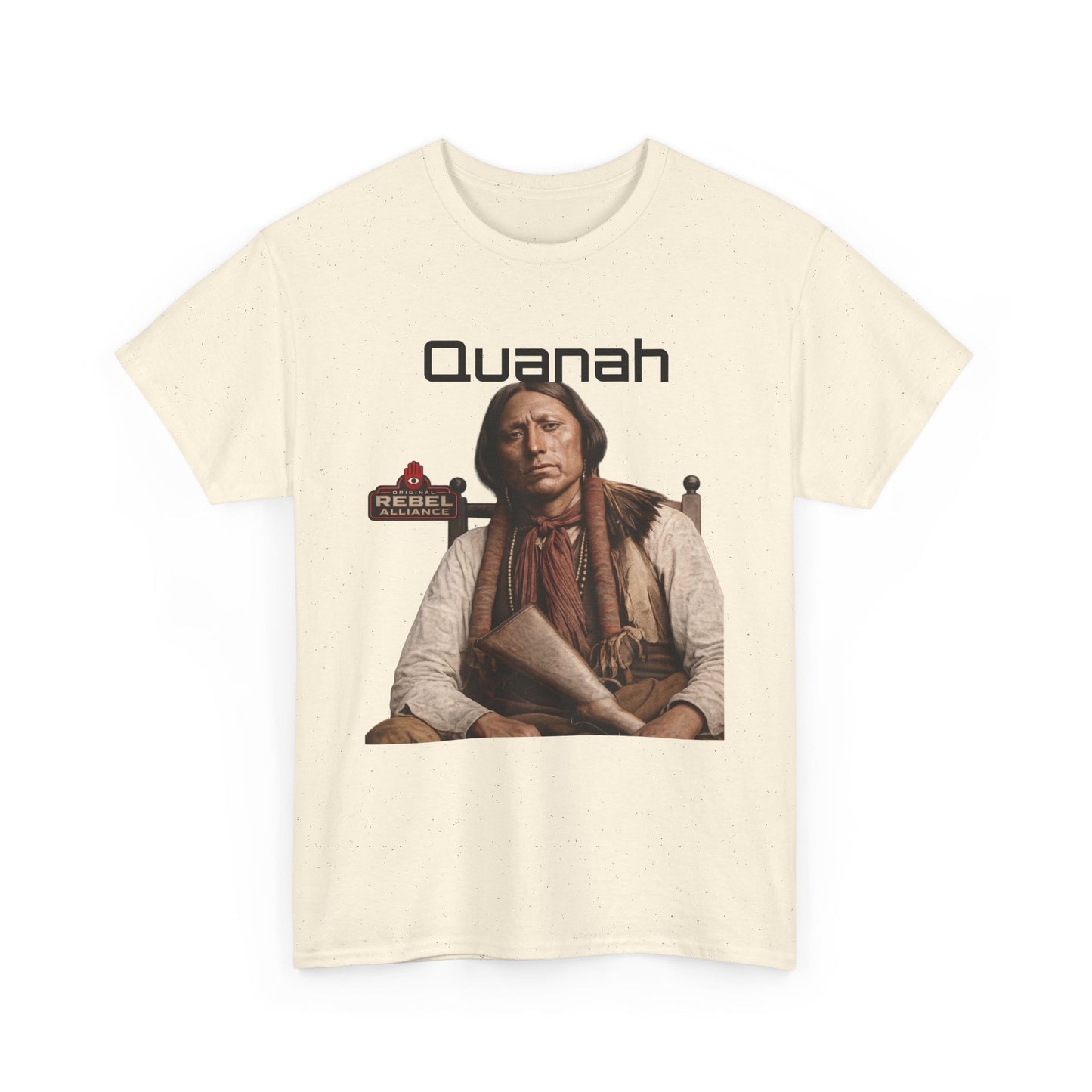 Quanah Tee — Vintage Native American Portrait Graphic T-Shirt