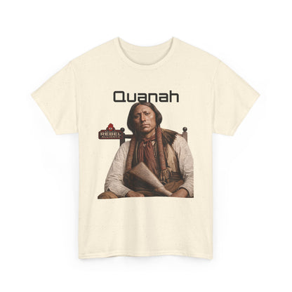 Quanah Tee — Vintage Native American Portrait Graphic T-Shirt