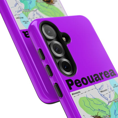 Peoria Phone Case — 'Peouarea' Dreamcatcher Shield Design