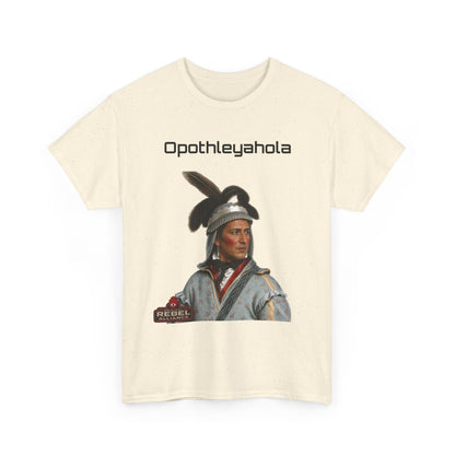 Opothleyahola Text — Historical Tribute Shirt