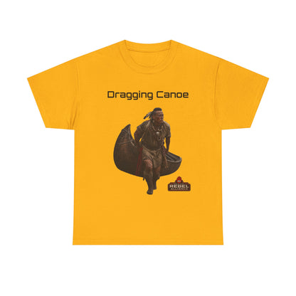 Dragging Canoe Canoe Warrior T-Shirt — Native American Historical Tribute Tee