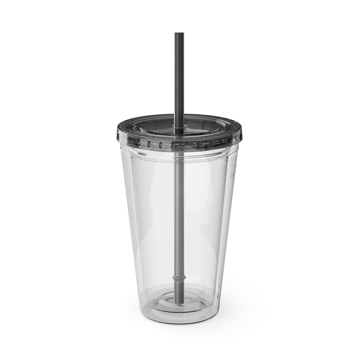 Chitto Harjo 16oz Portrait Tumbler with Straw — Historical Figure Illustration