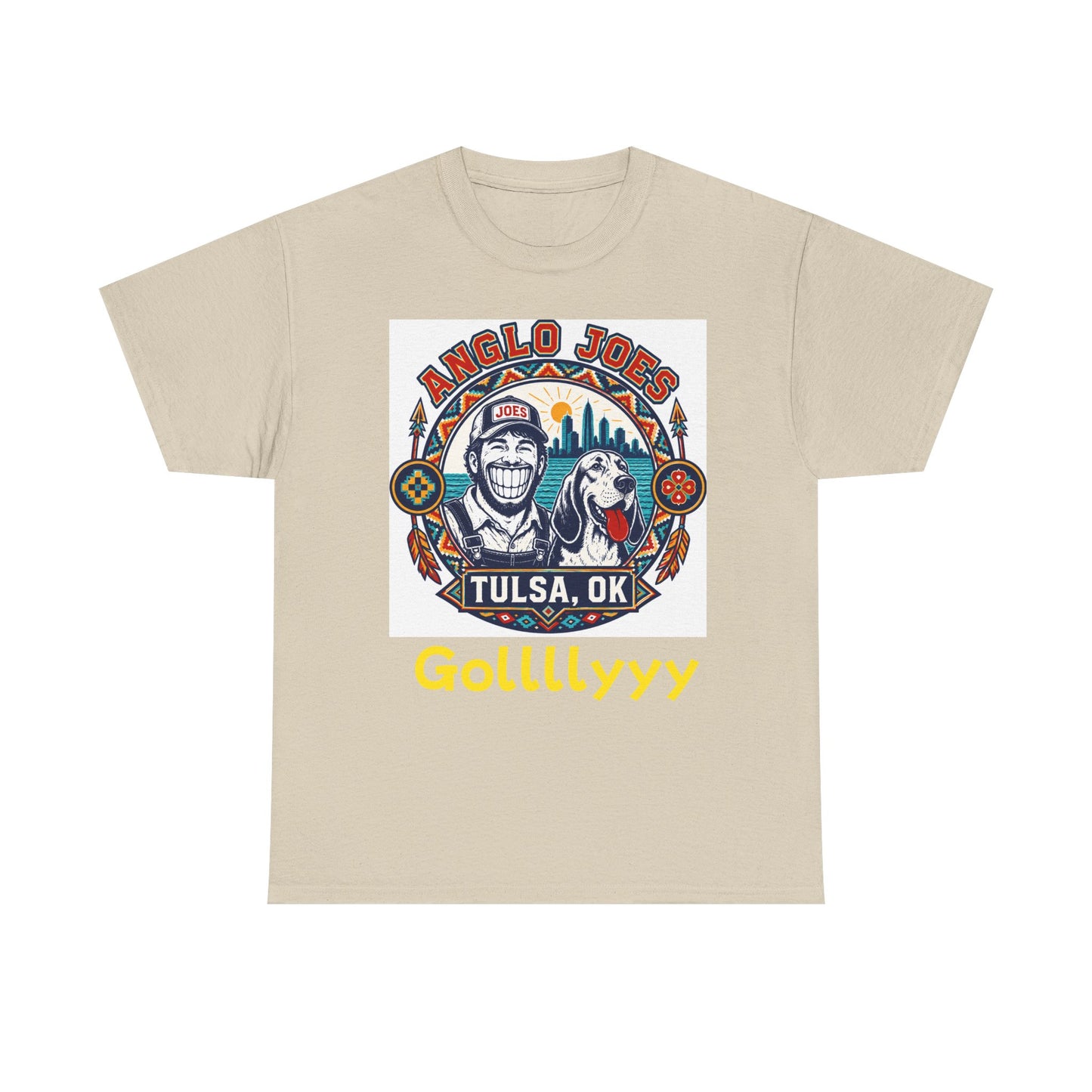 Tulsa Anglo Joe’s Tee — 'Gollllyyy' Retro Sports Graphic T-Shirt
