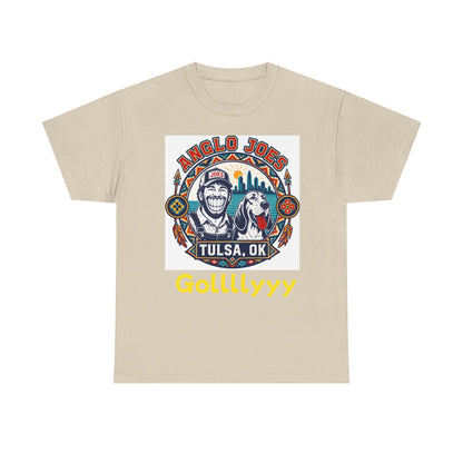 Tulsa Anglo Joe’s Tee — 'Gollllyyy' Retro Sports Graphic T-Shirt