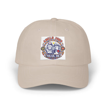 Tulsa OK Vintage Bison Patch Dad Cap