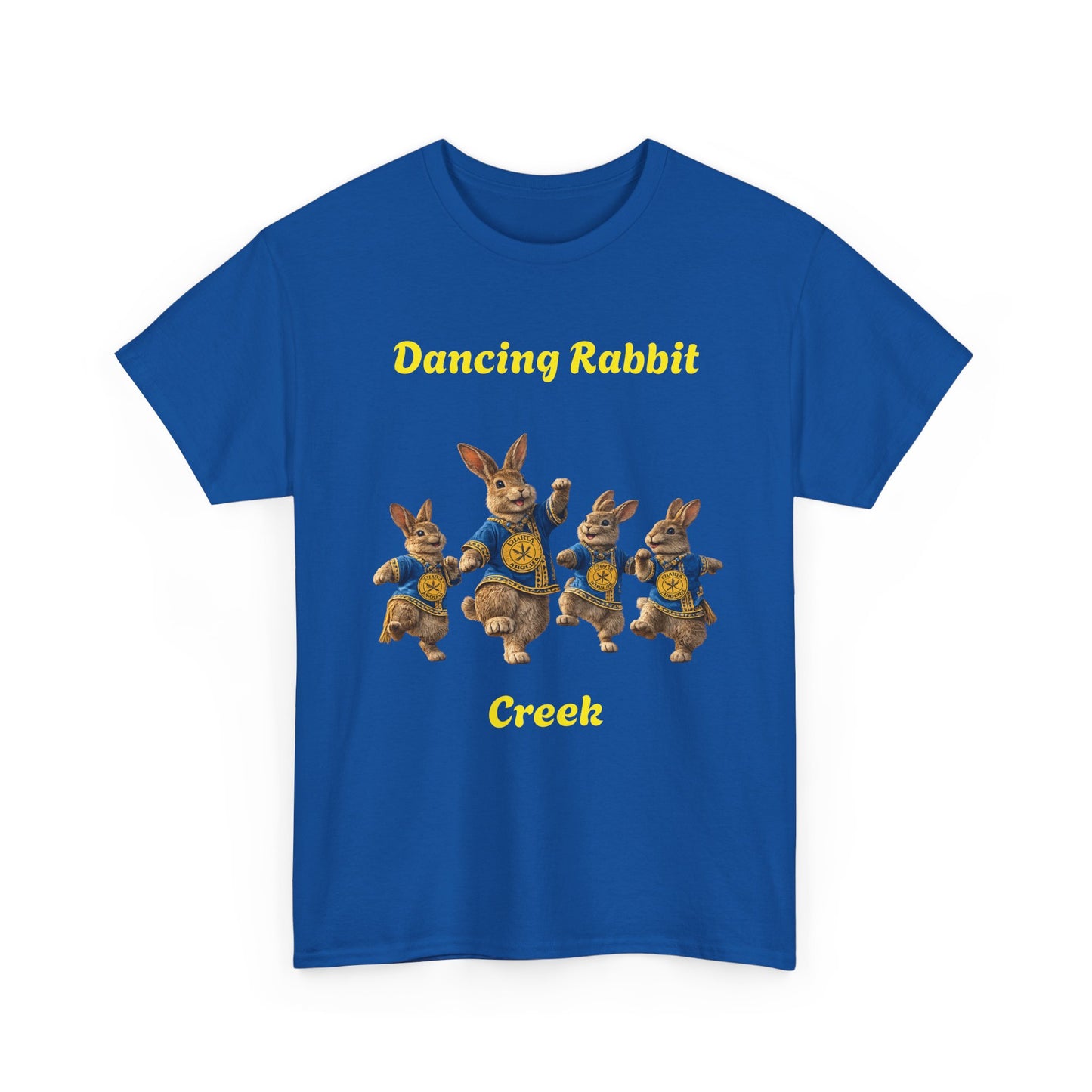 Dancing Rabbit Creek Tee — Vintage Dancing Bunnies Graphic T-Shirt