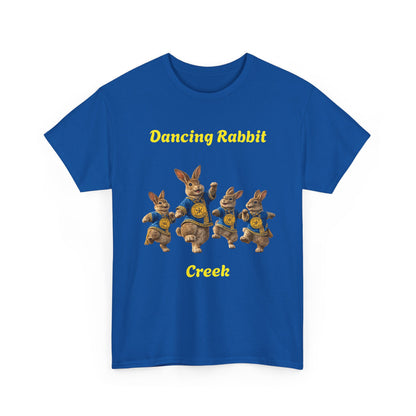 Dancing Rabbit Creek Tee — Vintage Dancing Bunnies Graphic T-Shirt