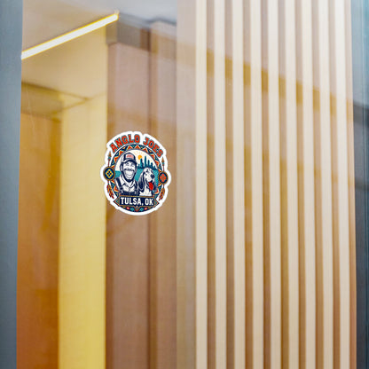 Anglo Joes Tulsa OK Sticker — Kiss-Cut Vinyl Decal