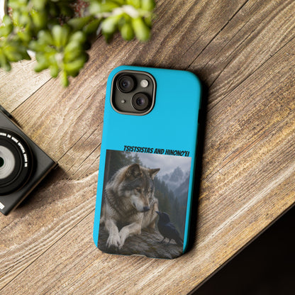 Cheyenne Arapaho Phone Case — 'Tsistsistas and Nihonnei' Protective Silicone Cover