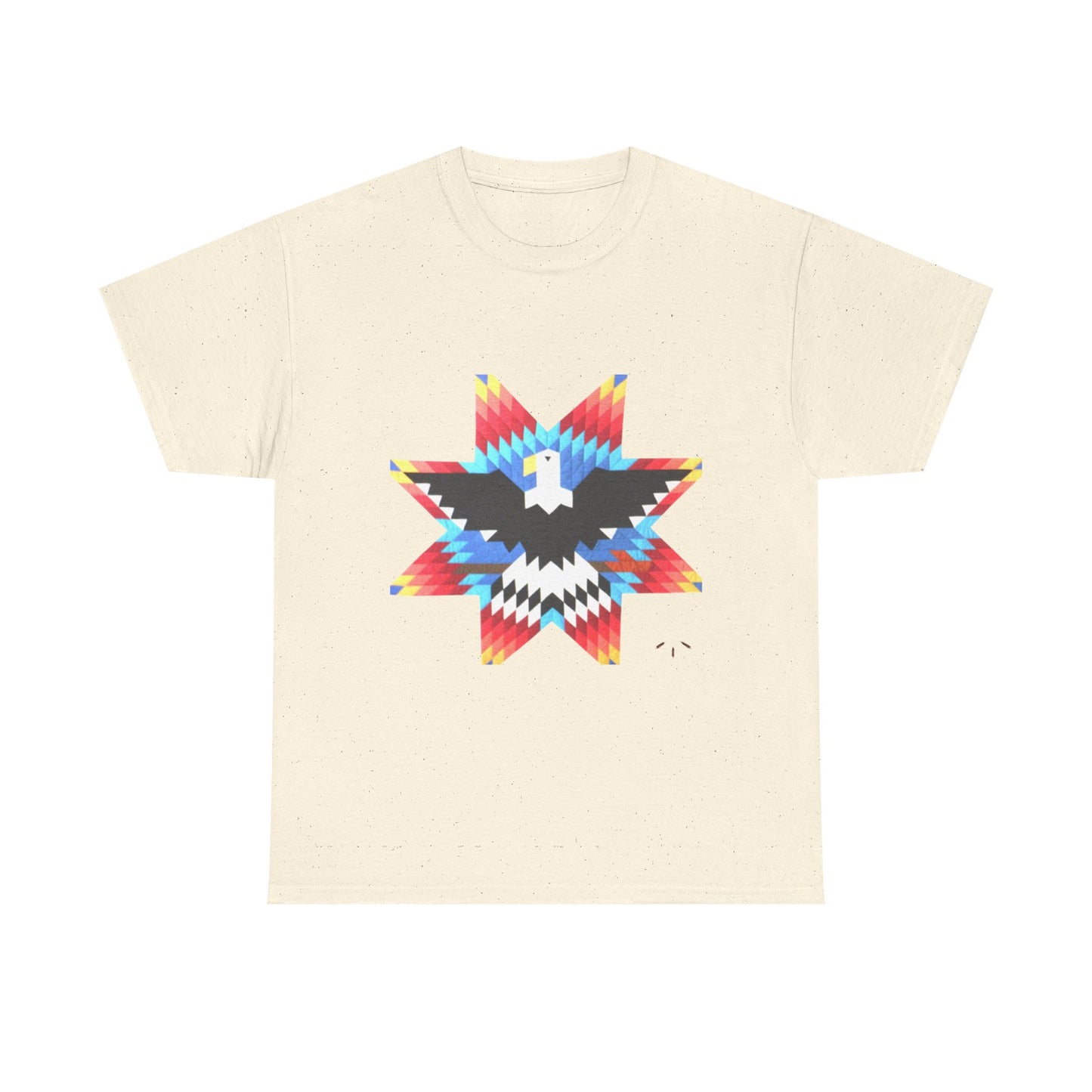Native Star Eagle Graphic Tee with Arrow Backprint