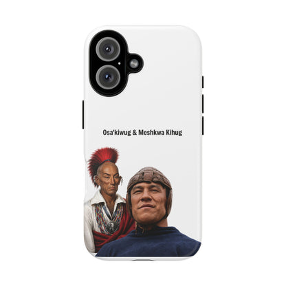 Sac&Fox Phone Case — 'Blackhawk' Raven Crest Protective Tough Case