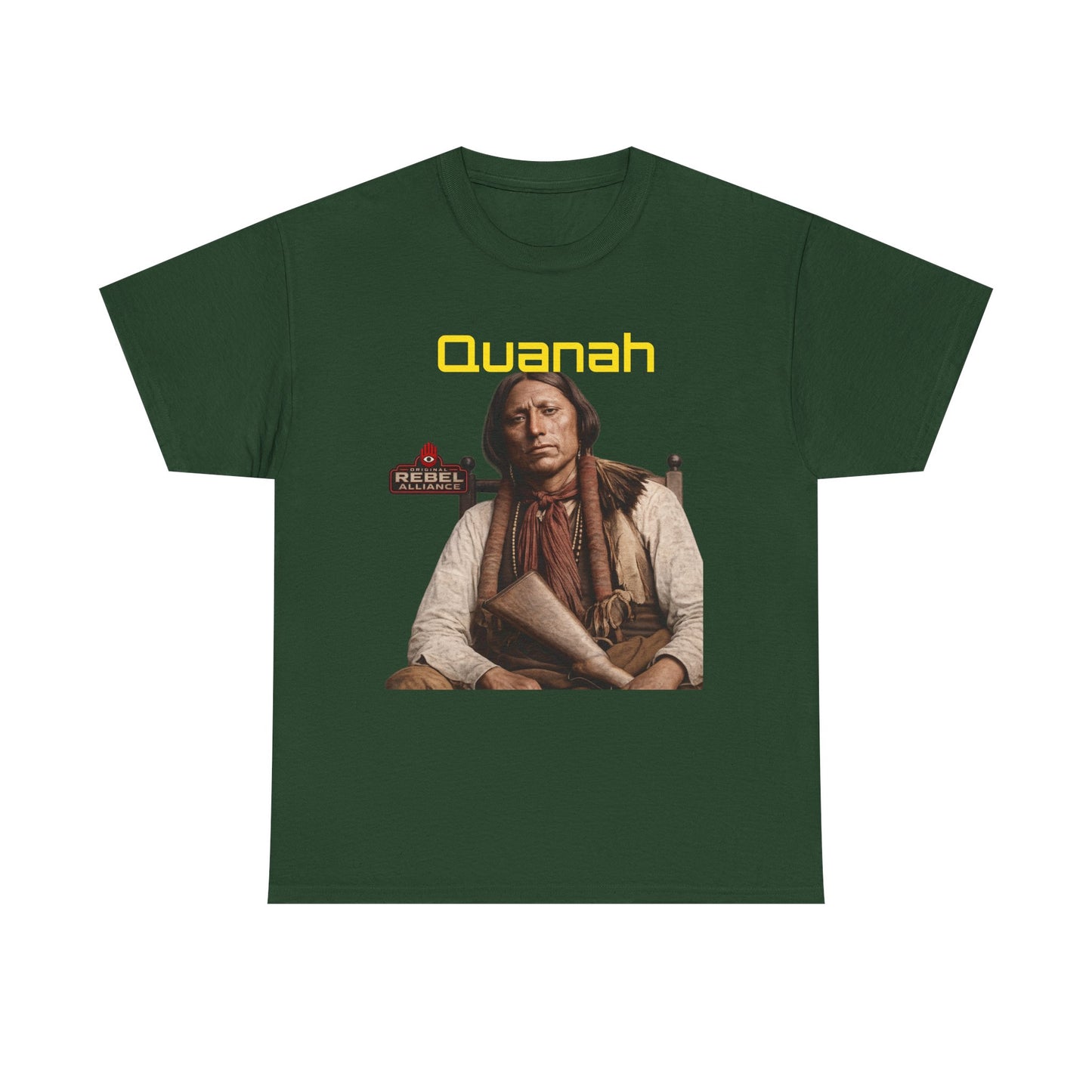 Quanah Tee — Vintage Native American Portrait Graphic T-Shirt
