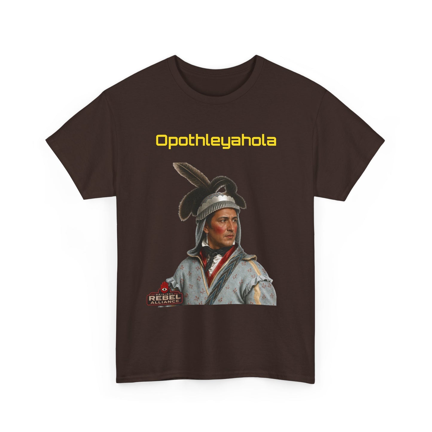 Opothleyahola Text — Historical Tribute Shirt