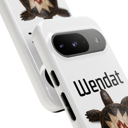 Wyandotte Wendat Turtle Phone Case — Indigenous Turtle Shield Design