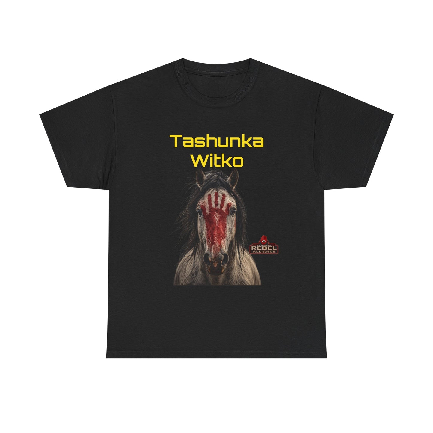 “Tashunka Witko” Painted War Pony Design