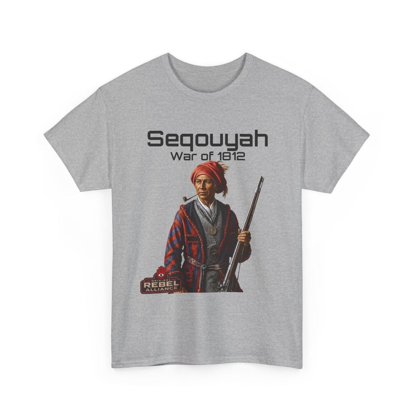 Sequoyah War of 1812 T-Shirt — Native American Historical Tee