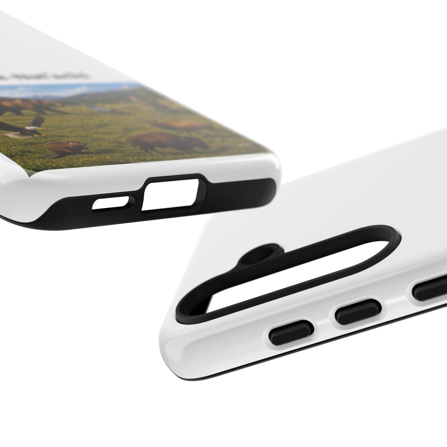 Otoe-Missouria Phone Tough Case — Bold 'Tough Cases' Graphic Protective Cover