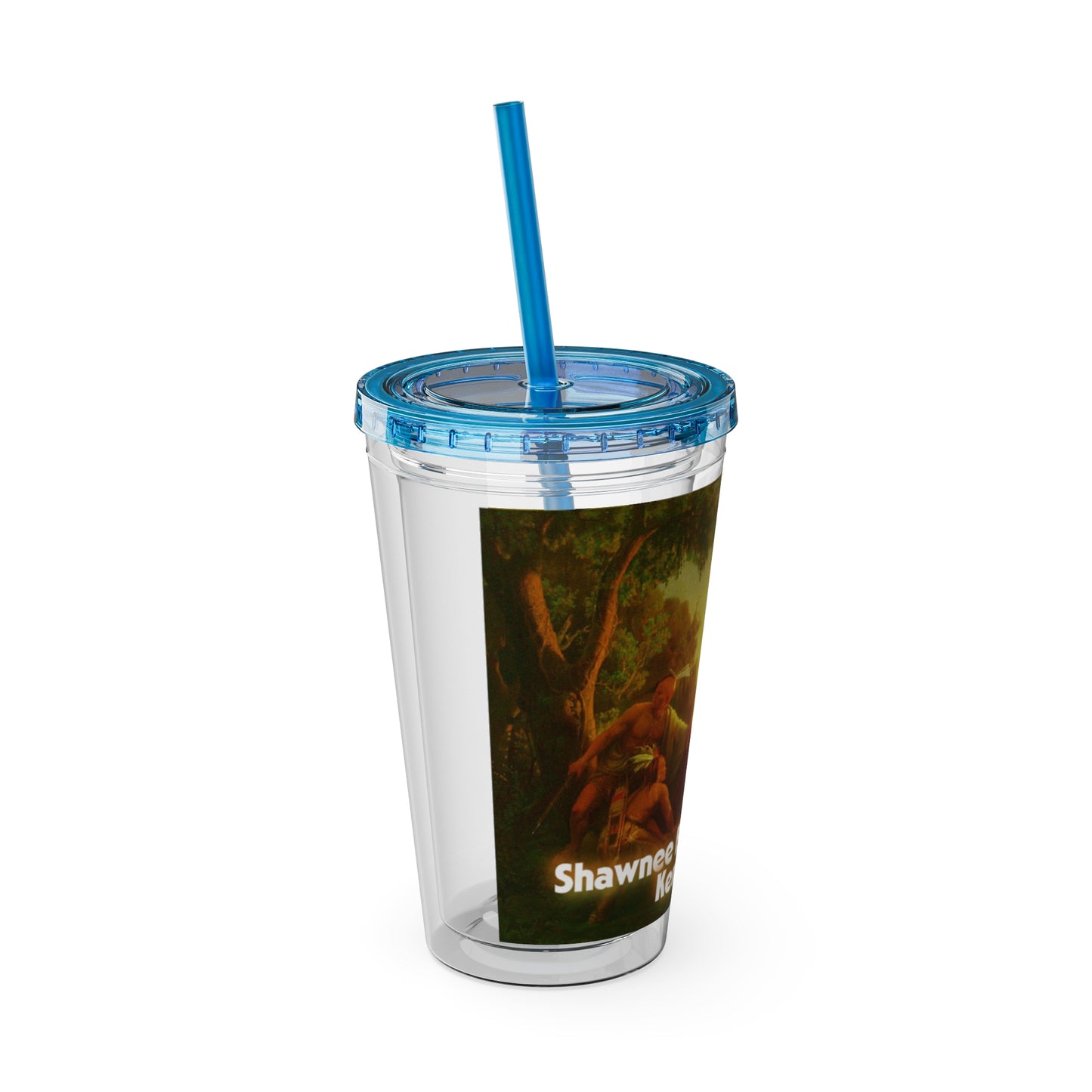 Shawnee East Sunsplash Tumbler with Straw, 16oz