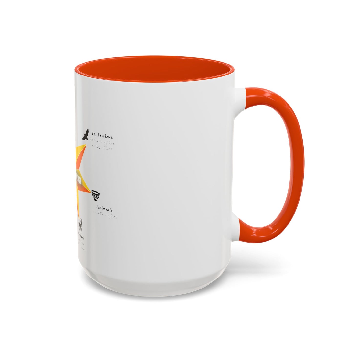 Aniyunwiya Star Map Coffee Mug — Native Seneca/Onondaga Language Names