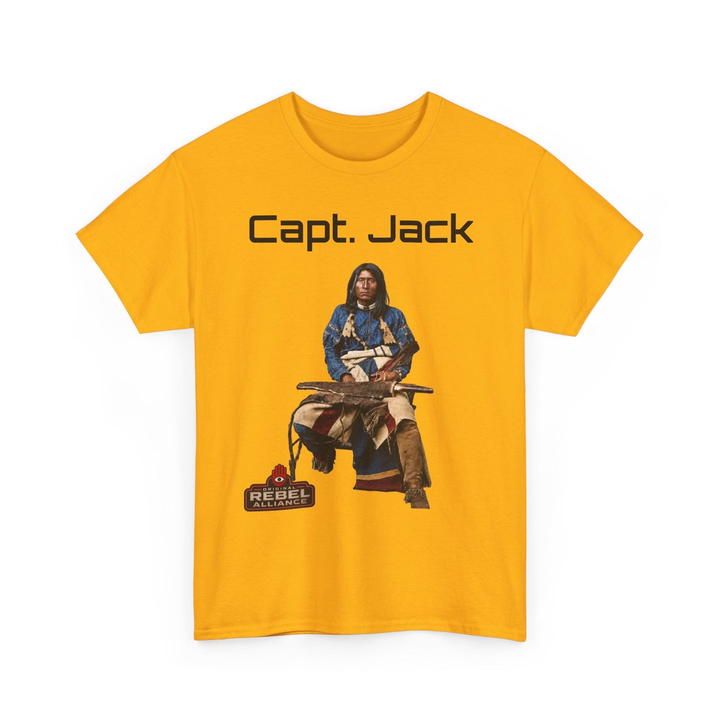 Capt. Jack Graphic Tee — Vintage Captain Illustration Shirt