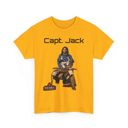Capt. Jack Graphic Tee — Vintage Captain Illustration Shirt